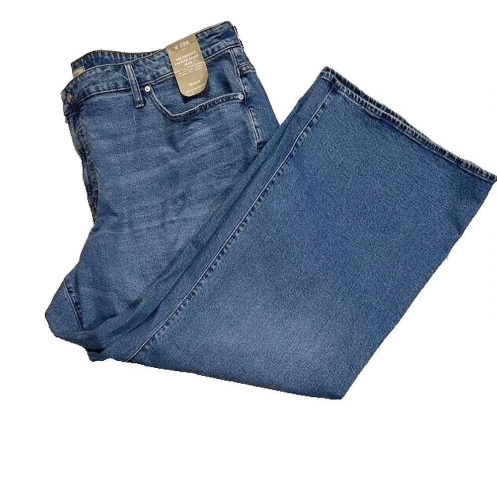 Madewell jeans size 28w plus size The Perfect Vintage Flare Jean